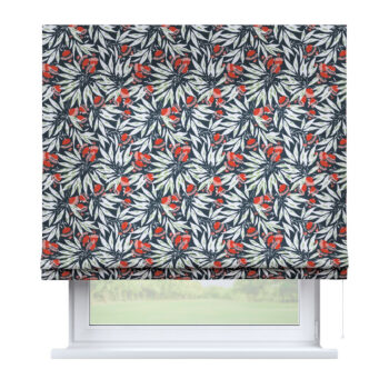 Rímska Roleta Bari, kvety na tmavomodrom pozadí, Eden, 144-20