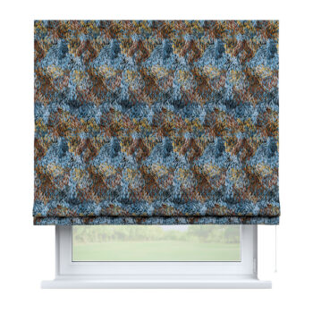 Rímska Roleta Bari, modro-oranžová, Intenso Premium, 144-37