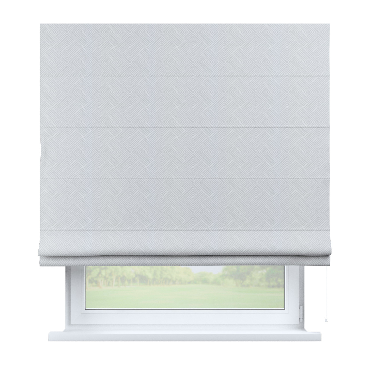 Rímska Roleta Bari, sivo-biele geometrické vzory, Sunny, 143-43 Rímska Roleta Bari, sivo-biele geometrické vzory, Sunny, 143-43