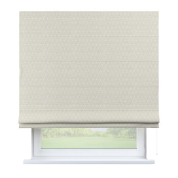 Rímska Roleta Bari, trojuholníky na béžovo-ľanovom podklade, Sunny, 143-49