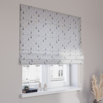 Rímska roleta Capri, Čierne a sivé stany , Adventure, 141-84