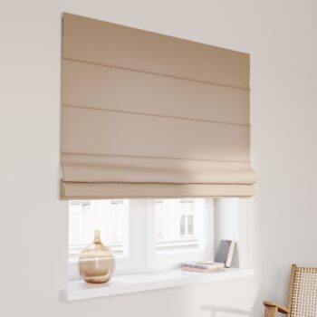 Rímska roleta Capri, béžová, Quadro, 136-09