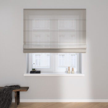 Rímska roleta Capri, biela, Sensuale Premium, 144-54