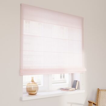 Rímska roleta Capri, bledoružová, Balance, 143-81
