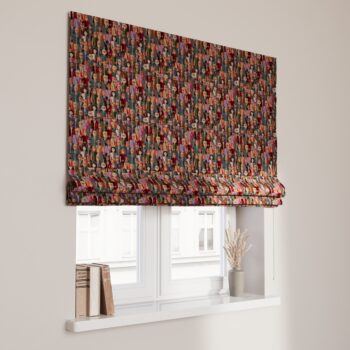 Rímska roleta Capri, červeno-modrá, Intenso Premium, 144-15