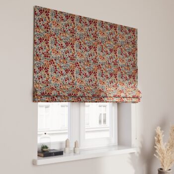 Rímska roleta Capri, červeno-modrá, Intenso Premium, 144-30