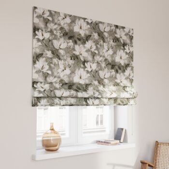 Rímska roleta Capri, grå-hvid, Velvet, 184-24