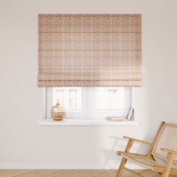 Rímska roleta Capri, hnedá, broskyňová, Arte, 143-99