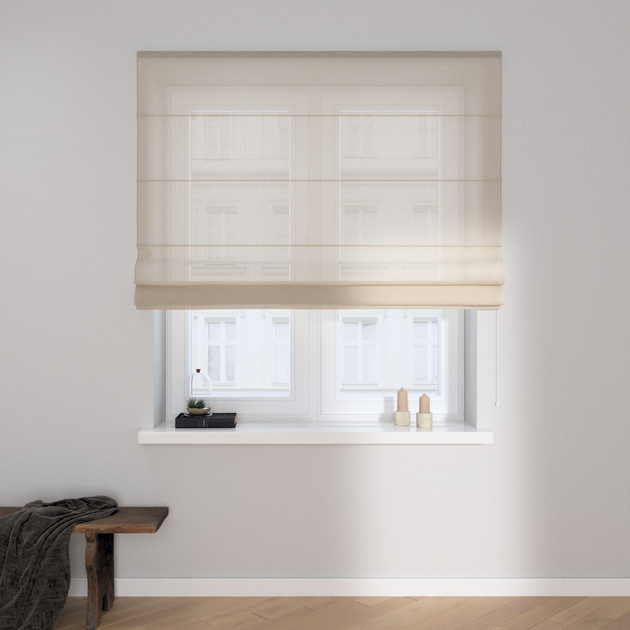 Rímska roleta Capri, krém, Sensuale Premium, 144-42 Rímska roleta Capri, krém, Sensuale Premium, 144-42