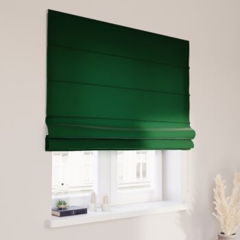 Rímska roleta Capri, lesná zelená, Crema, 180-63