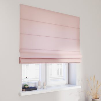 Rímska roleta Capri, púdrovo ružová, Loneta, 133-39