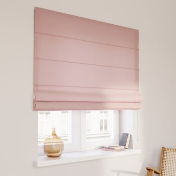 Rímska roleta Capri, ružová, Crema, 185-82