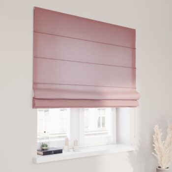 Rímska roleta Capri, ružová matná, Linen, 159-12