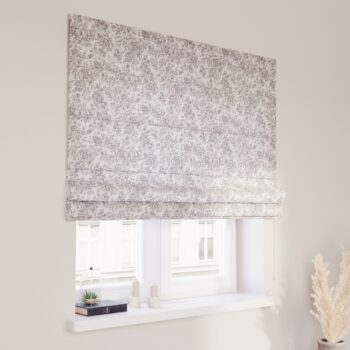 Rímska roleta Capri, šedá a biela, Arte, 144-02