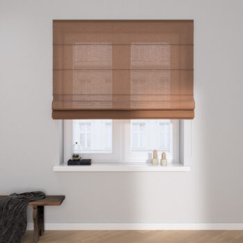 Rímska roleta Capri, škorica, Sensuale Premium, 144-45