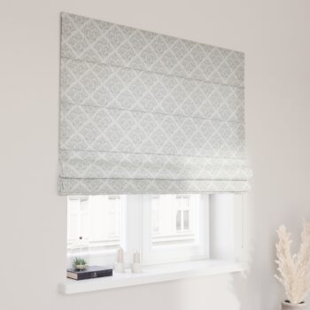 Rímska roleta Capri, strieborná modrá, Imperia Premium, 144-11