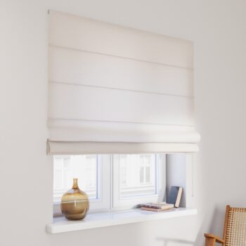 Rímska roleta Capri, svetlo šedá melanž, Loneta, 133-65