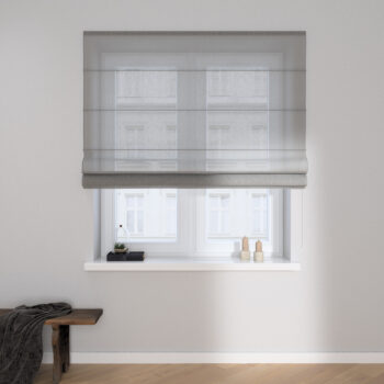 Rímska roleta Capri, svetlosivá, Sensuale Premium, 144-39