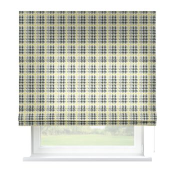 Rímska roleta Capri, žlto - čierne pepito, Výpredaj, 137-79