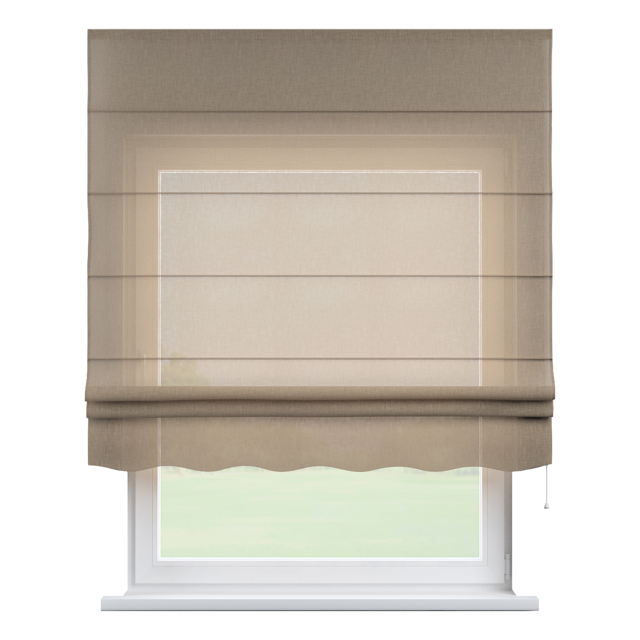 Rímska roleta Florencia, béžová, Sensuale Premium, 144-40 Rímska roleta Florencia, béžová, Sensuale Premium, 144-40