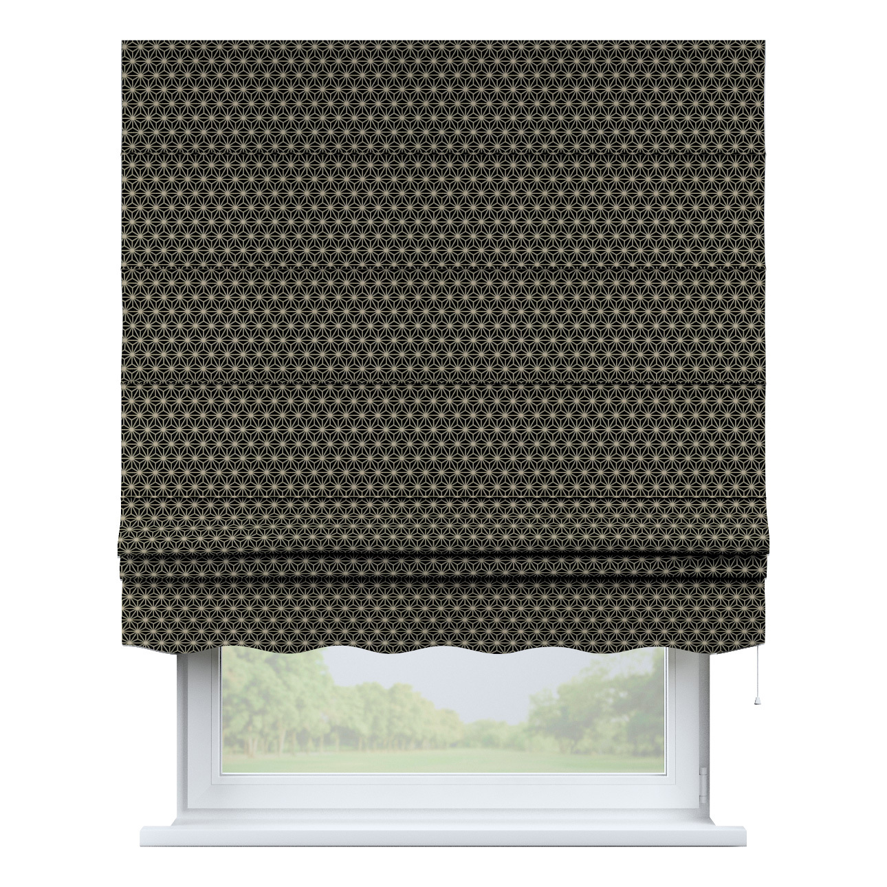 Rímska roleta Florencia, čierno-biela, Výpredaj, 142-56 Rímska roleta Florencia, čierno-biela, Výpredaj, 142-56