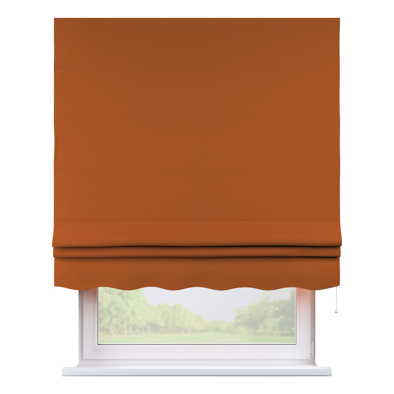 Rímska roleta Florencia, hrdzavá, Cotton Panama, 702-42 Rímska roleta Florencia, hrdzavá, Cotton Panama, 702-42