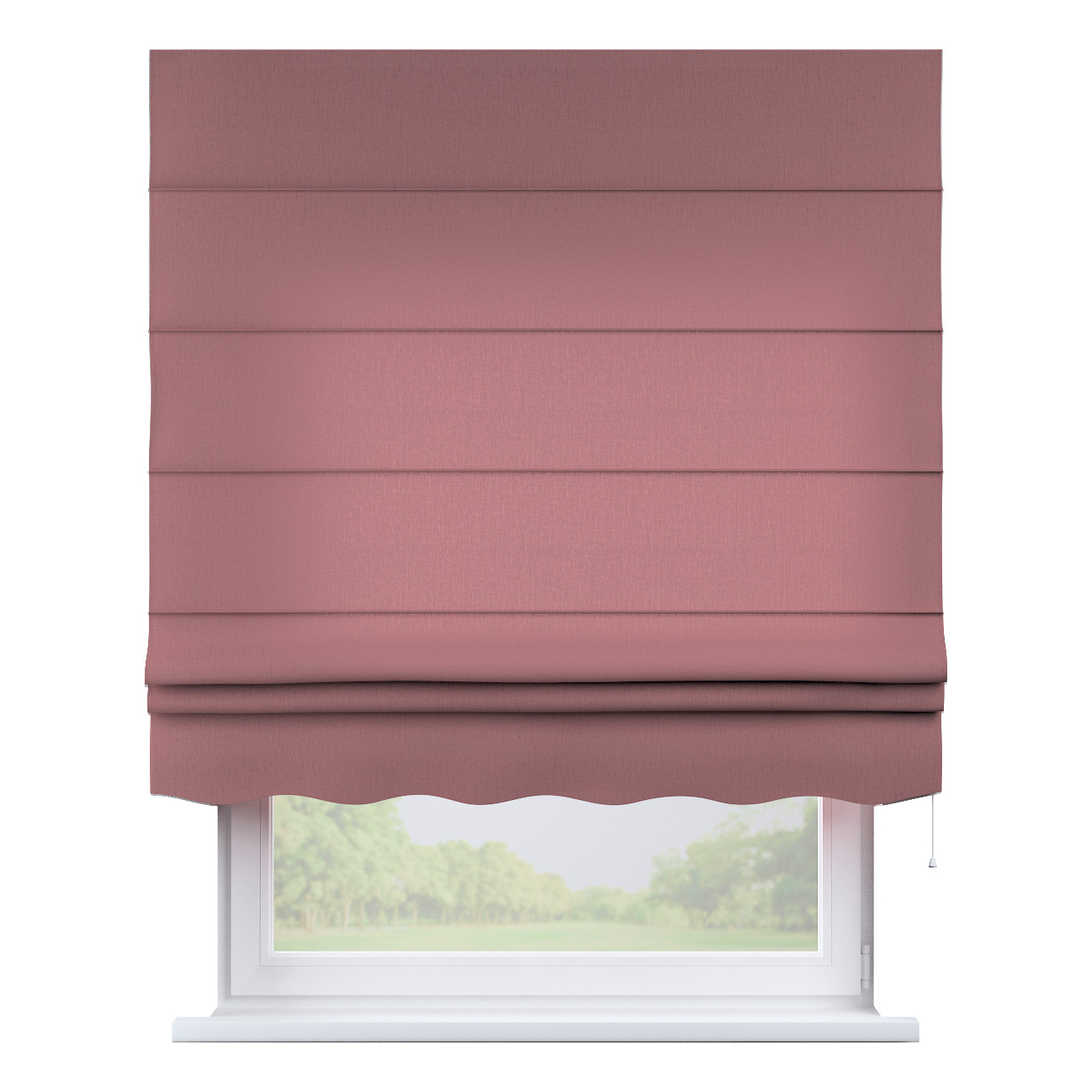 Rímska roleta Florencia, ružová matná, Linen, 159-12 Rímska roleta Florencia, ružová matná, Linen, 159-12