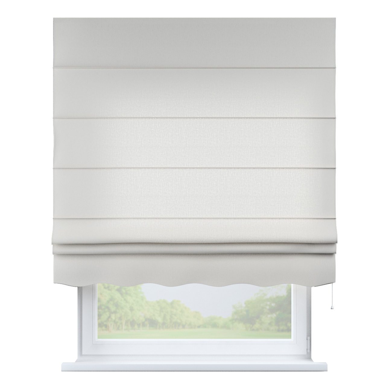 Rímska roleta Florencia, teplá biela, Linen, 159-06 Rímska roleta Florencia, teplá biela, Linen, 159-06