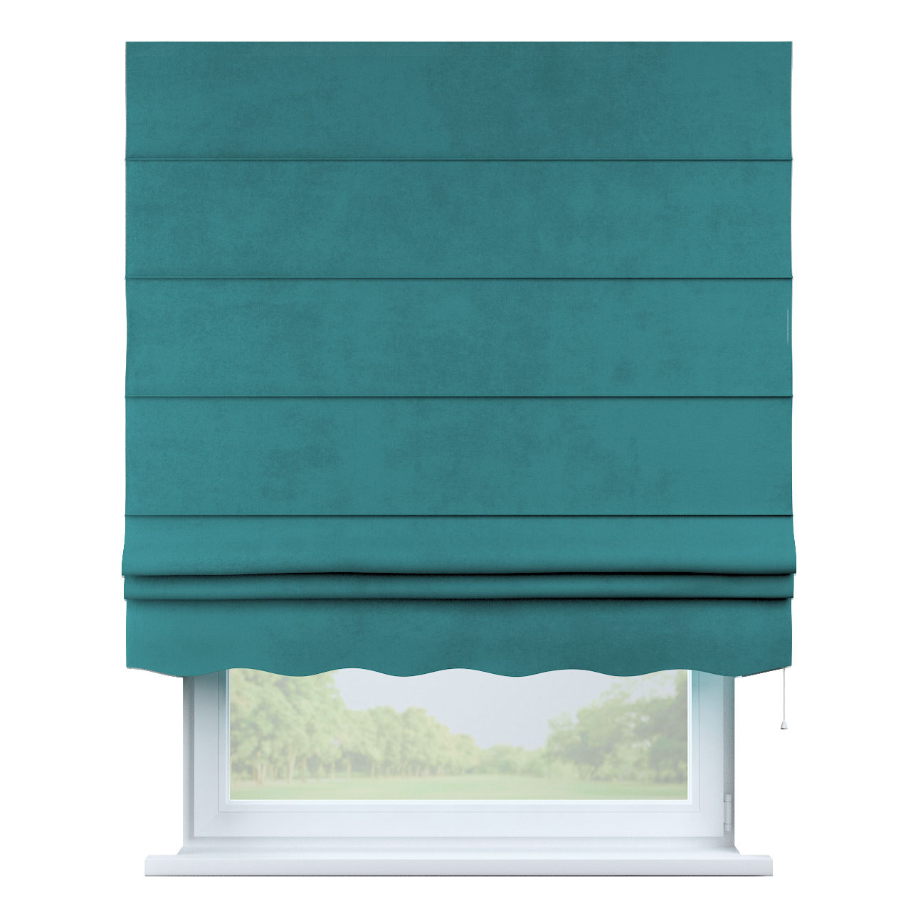 Rímska roleta Florencia, turkus, Crema, 178-10 Rímska roleta Florencia, turkus, Crema, 178-10