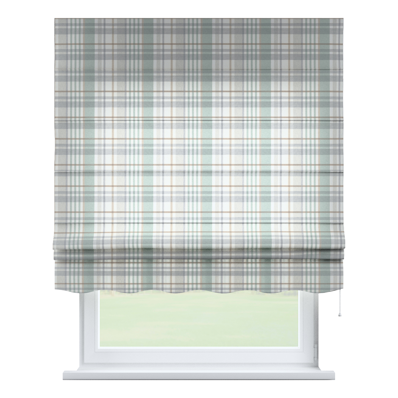 Rímska roleta Florencia, zeleno-sivá melanž, Scotti, 144-47 Rímska roleta Florencia, zeleno-sivá melanž, Scotti, 144-47