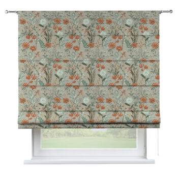 Rímska roleta Torino, farebné kvety, Flowers, 143-70