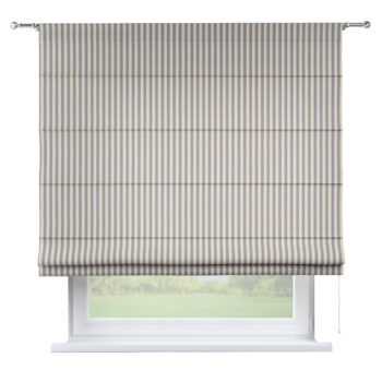 Rímska roleta Torino, granátovo-biele prúžky, Quadro, 136-02