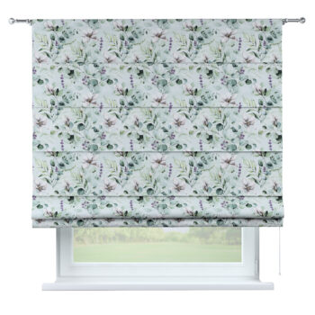 Rímska roleta Torino, magnólie na mätovom podklade, Flowers, 143-66