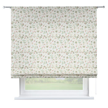 Rímska roleta Torino, malé kvety na svetlom pozadí, Londres, 122-02