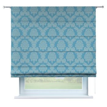 Rímska roleta Torino, modrá, Damasco, 613-67