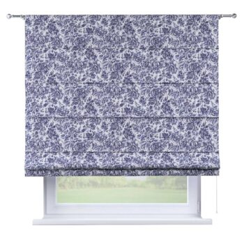 Rímska roleta Torino, modrá a biela, Arte, 144-04
