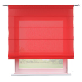Rímska roleta Torino, priesvitná, červená, Výpredaj, 128-02
