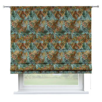 Rímska roleta Torino, zelená/oranžová, Intenso Premium, 144-31