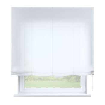 Rímska roleta Venice, biela, Voálové záclony, 178-08