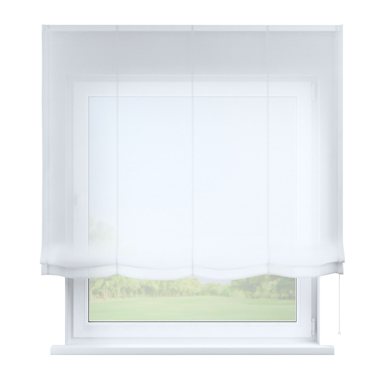 Rímska roleta Venice, biela , Voálové záclony, 900-00 Rímska roleta Venice, biela , Voálové záclony, 900-00
