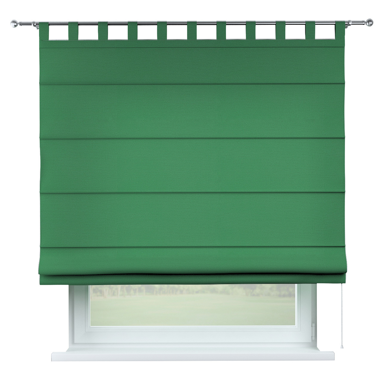 Rímska roleta Verona, fľašovo zelená, Loneta, 133-18 Rímska roleta Verona, fľašovo zelená, Loneta, 133-18