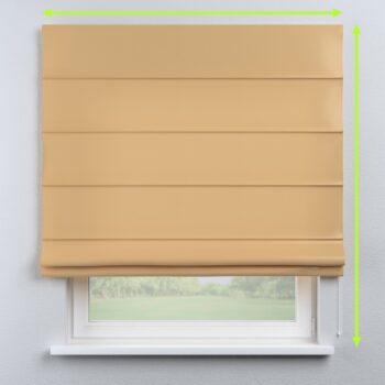 Rímska roleta s bielou krajkou, Zlatá, Damasco, 141-75