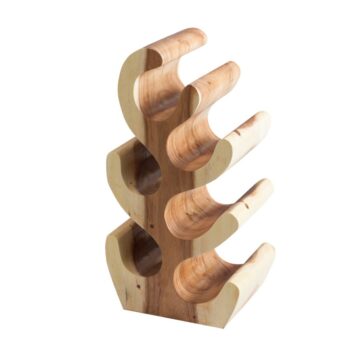 Stojan na víno Depok 49,5 cm prírodný, 27 x 19,5 x 49,5 cm