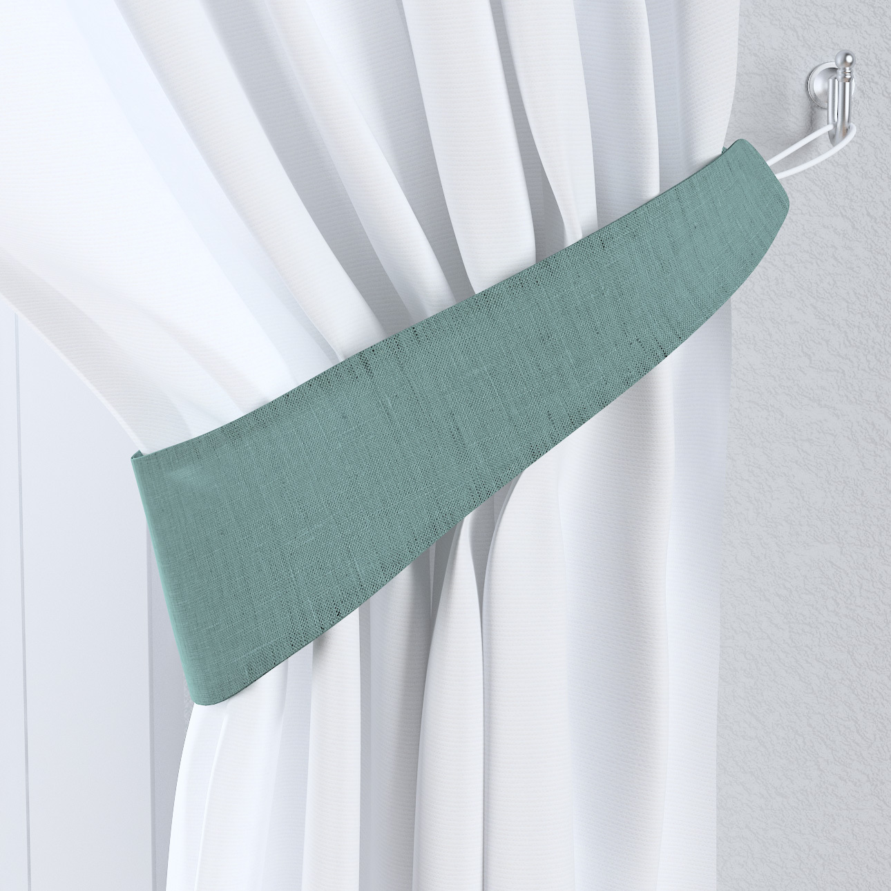 Úchyt Victoria, 1ks, sivo - modrá, 12 x 70 cm, Linen, 159-11 Úchyt Victoria, 1ks, sivo - modrá, 12 x 70 cm, Linen, 159-11