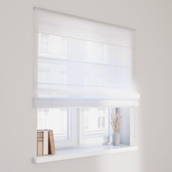 Záclonová roleta Siena, krémová, Voálové záclony, 900-01