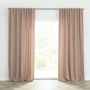 Záves BASIC s navliekacou riasiacou páskou 140x280 cm grafitovy 1 ks., 140 x 280 cm