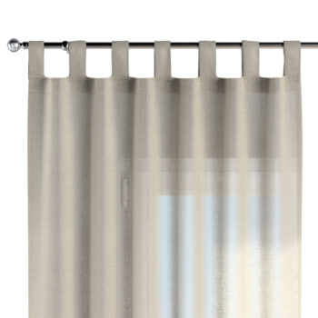 Záves na pútkach, béžová, Romantica, 184-41