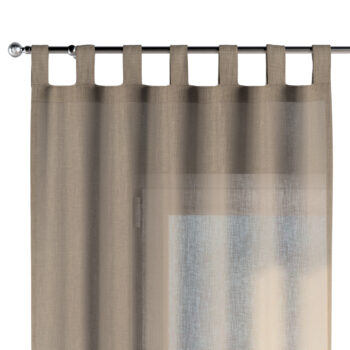 Záves na pútkach, béžová, Sensuale Premium, 144-40