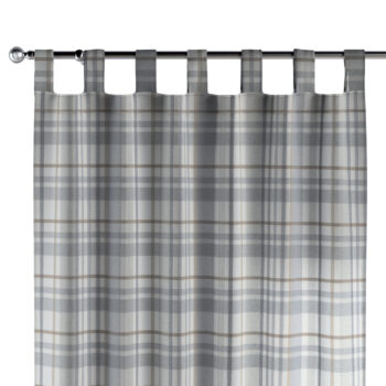 Záves na pútkach, béžovo-sivá melanž, Scotti, 144-48