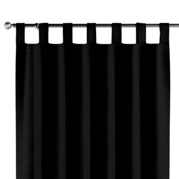 Záves na pútkach, čierna, Crema, 179-11